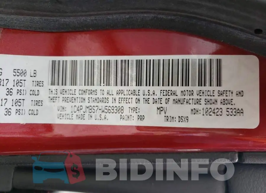 1C4PJMBS7HW569308 Photo# 10