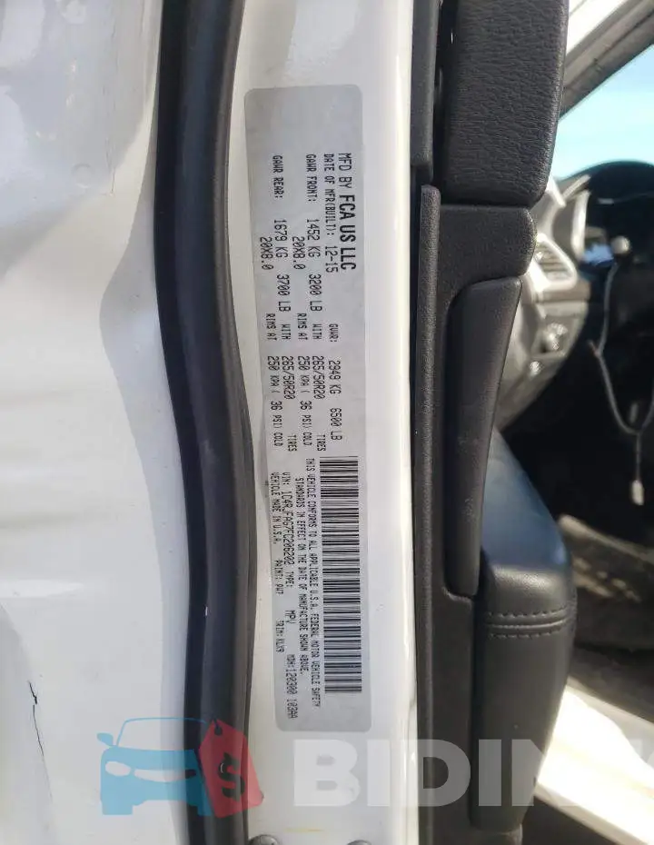 1C4RJFAG7FC206202 Photo# 13