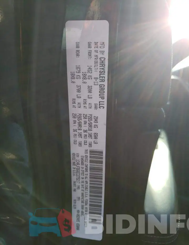 1C4RJFBG6EC275217 Photo# 10