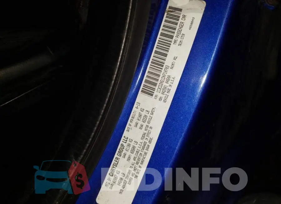 1C3CDZAG1DN710703 Photo# 10