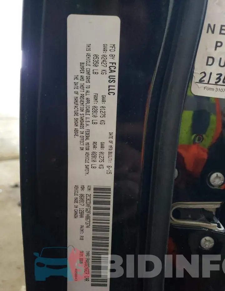 2C3CDXFG2FH867374 Photo# 10
