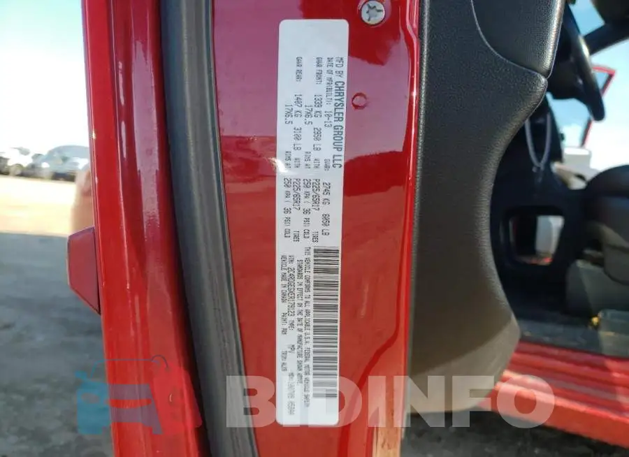 2C4RDGEGXER179123 Photo# 13