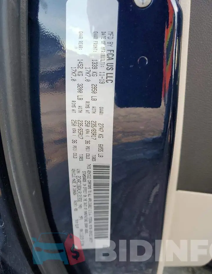 2C4RC1BGXLR131932 Photo# 13
