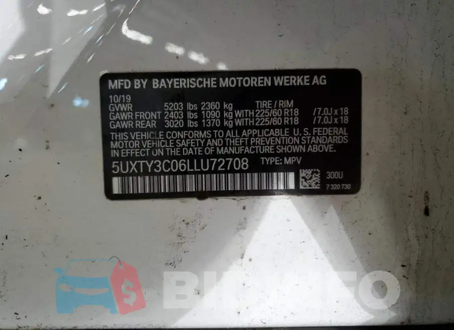 5UXTY3C06LLU72708 Photo# 13