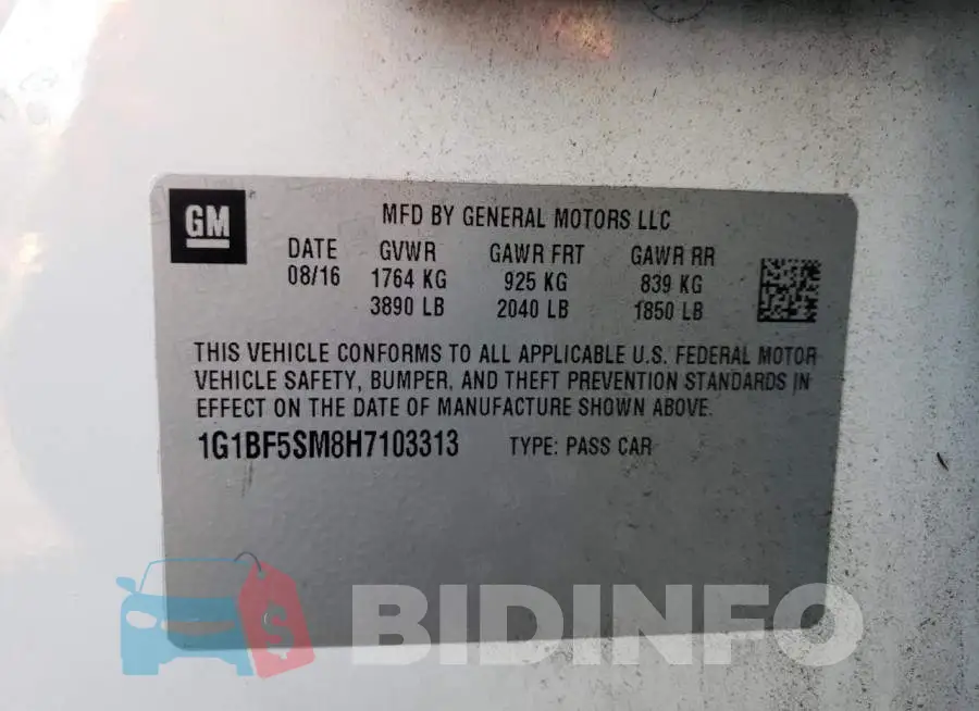 1G1BF5SM8H7103313 Photo# 10