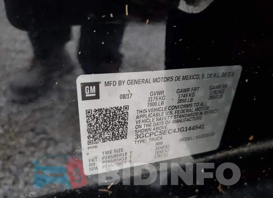 3GCPCSEC4JG144541 Photo# 10