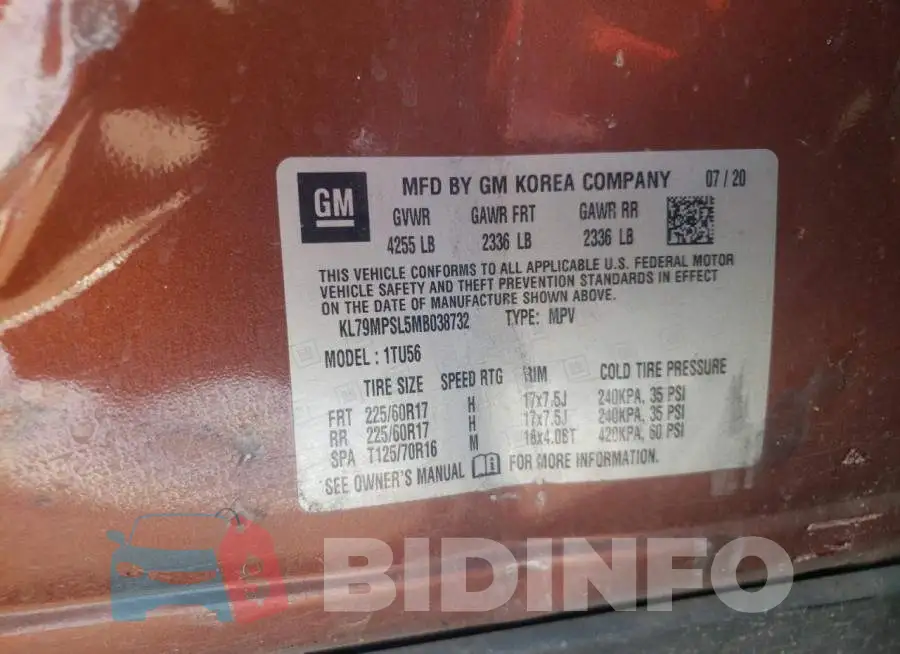 KL79MPSL5MB038732 Photo# 10