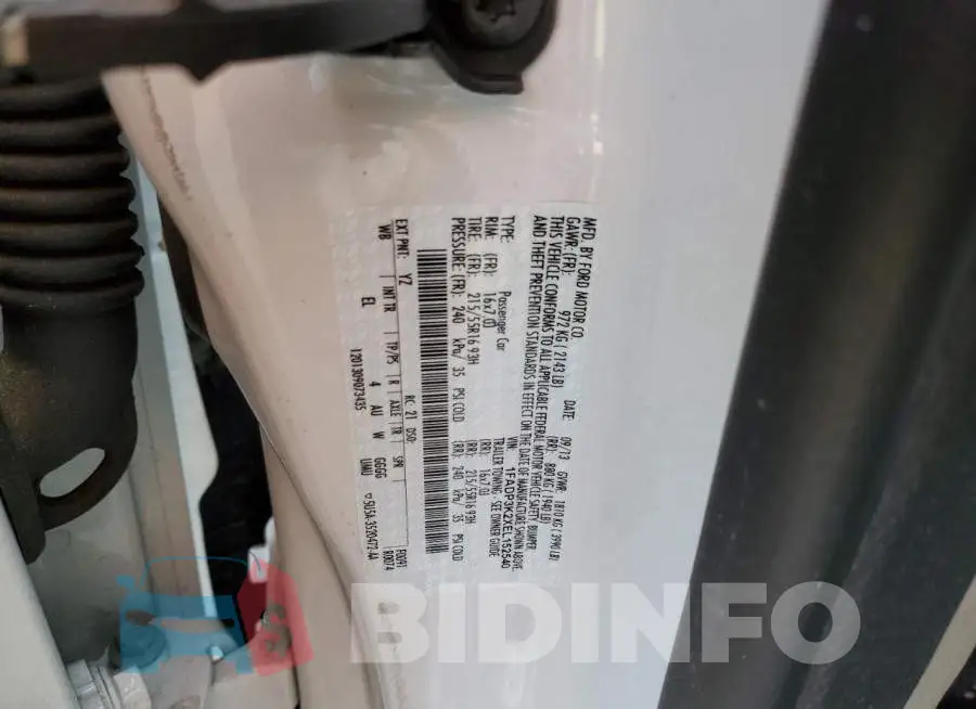 1FADP3K2XEL152540 Photo# 12