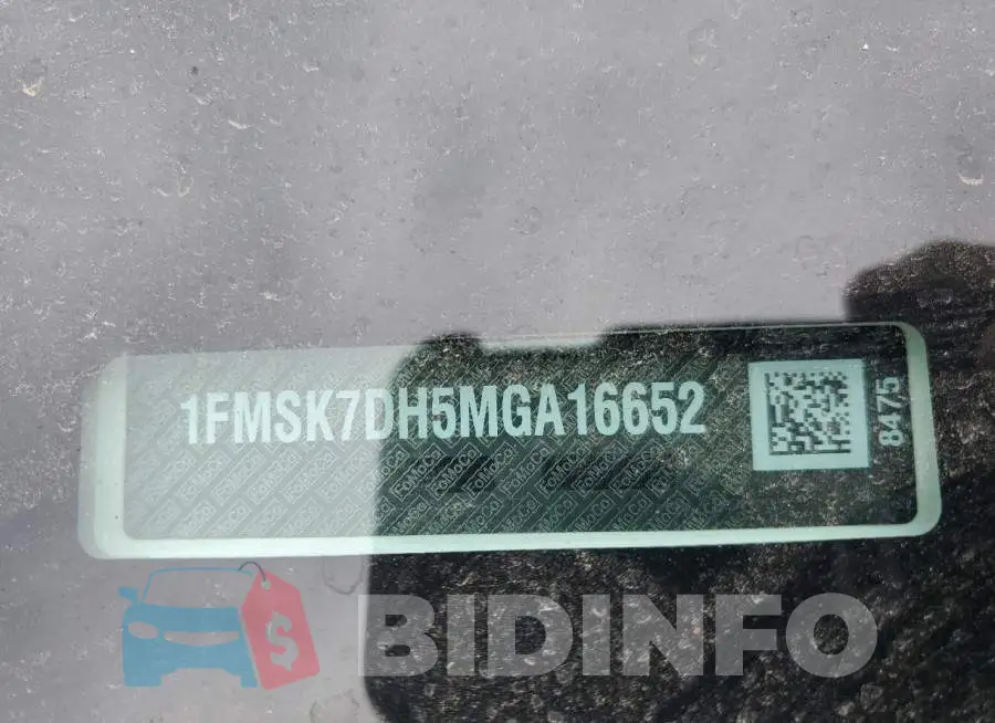 1FMSK7DH5MGA16652 Photo# 10