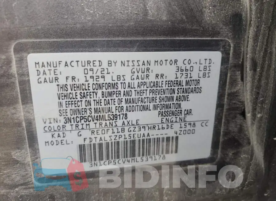 3N1CP5CV4ML539178 Photo# 10