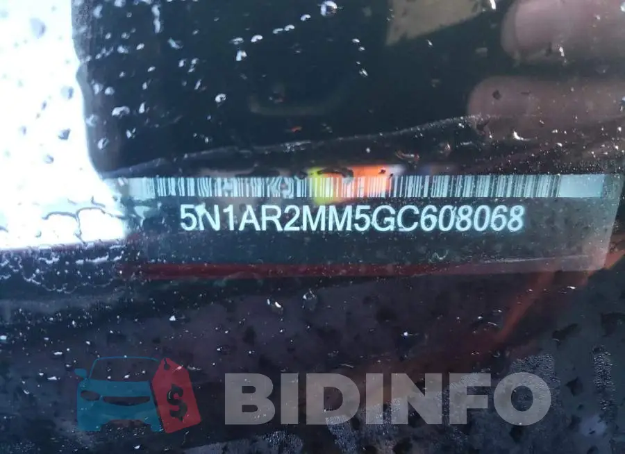 5N1AR2MM5GC608068 Photo# 13