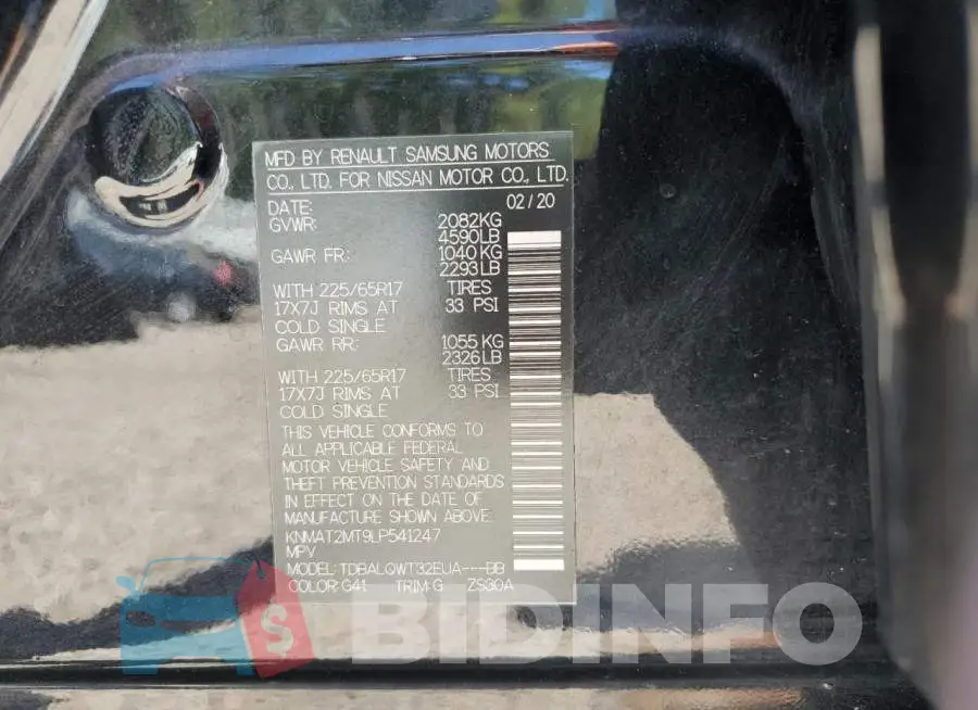 KNMAT2MT9LP541247 Photo# 10
