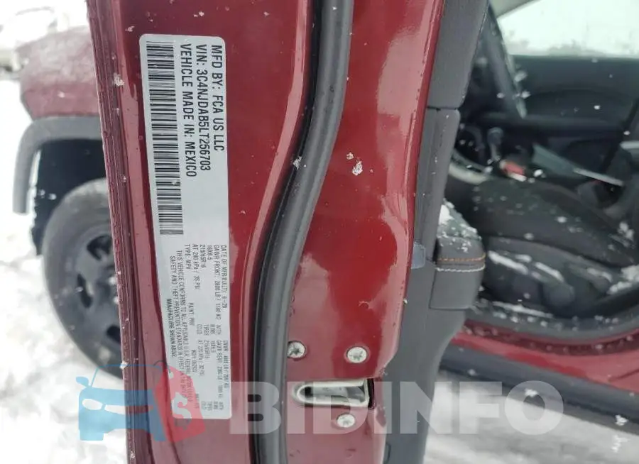 3C4NJDAB5LT256703 Photo# 13