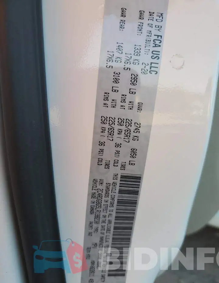 2C4RDGBG5LR198230 Photo# 10
