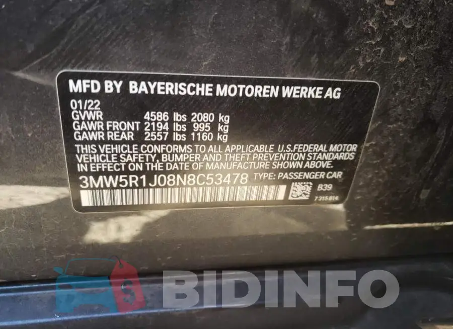 3MW5R1J08N8C53478 Photo# 12