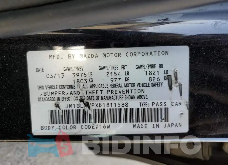JM1BL1VPXD1811588 Photo# 13