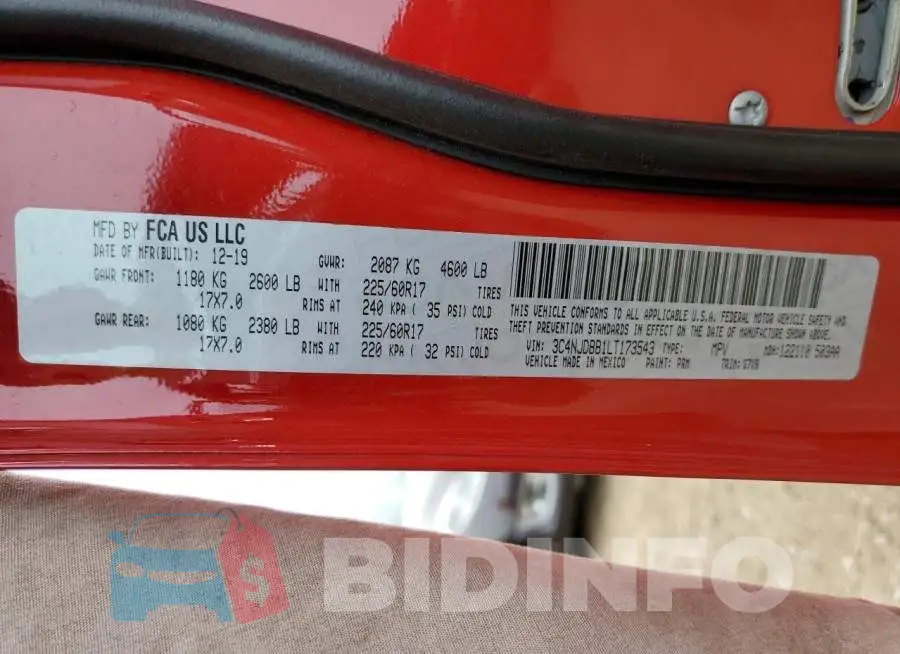 3C4NJDBB1LT173543 Photo# 10
