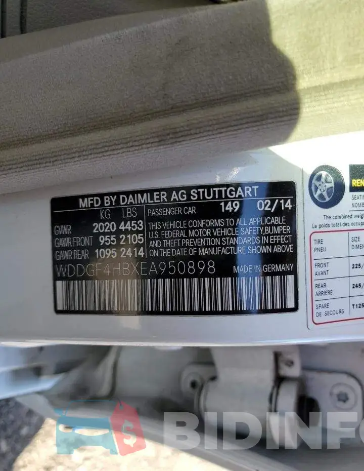WDDGF4HBXEA950898 Photo# 12