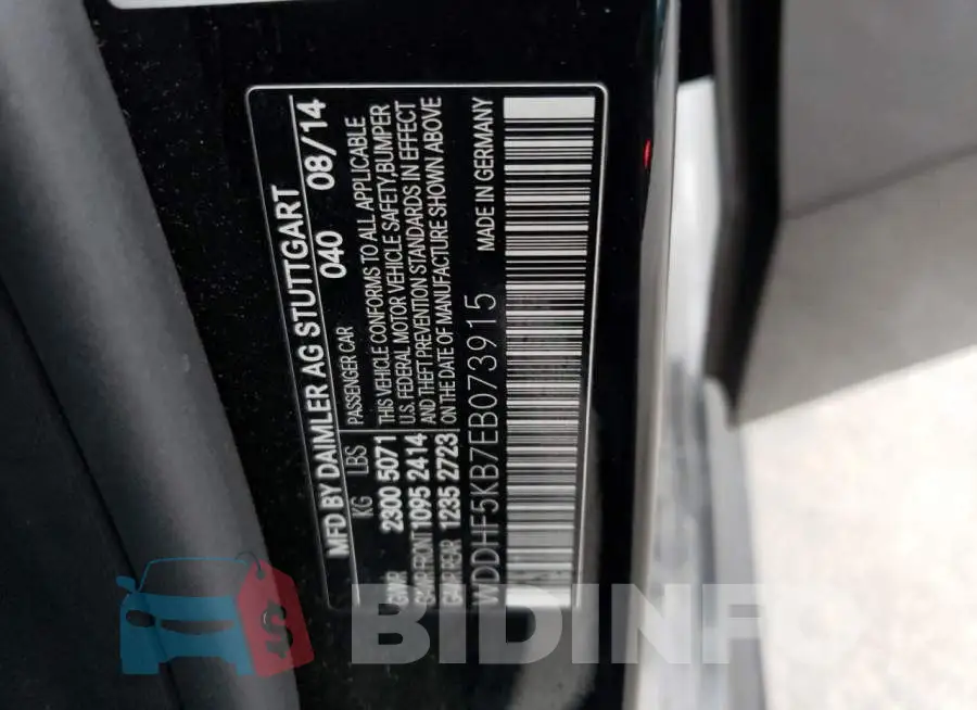 WDDHF5KB7EB073915 Photo# 12