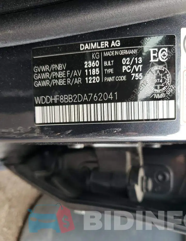 WDDHF8BB2DA762041 Photo# 12
