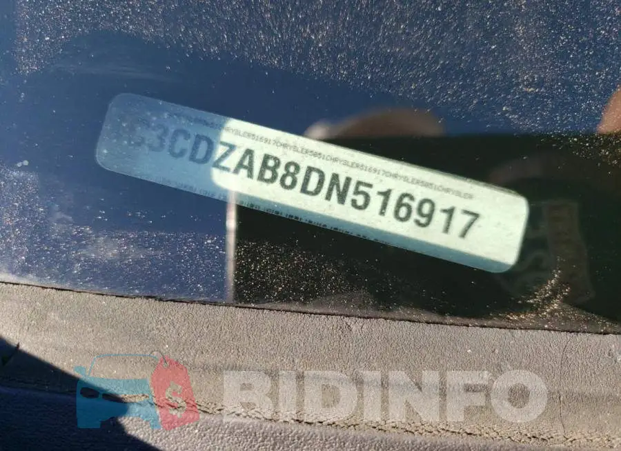 1C3CDZAB8DN516917 Photo# 10