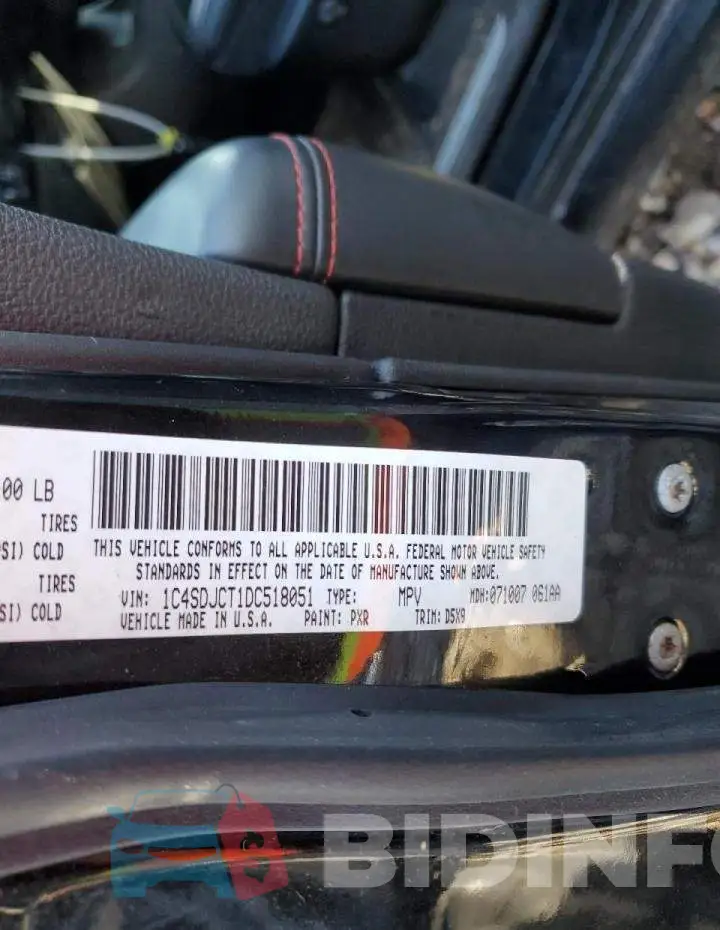 1C4SDJCT1DC518051 Photo# 13