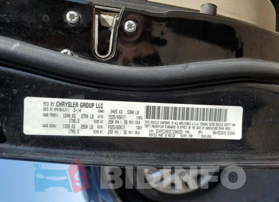 3C4PDCAB3ET280253 Photo# 10