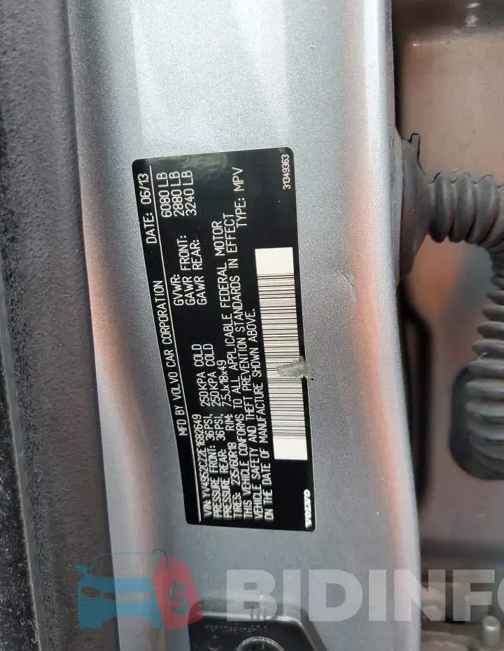YV4952CZ2E1682649 Photo# 14