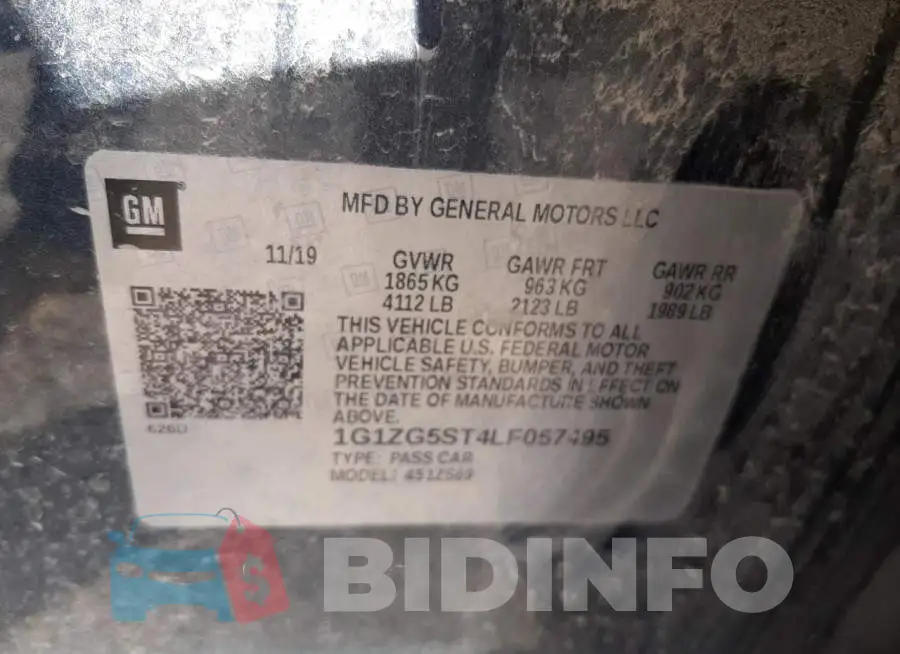 1G1ZG5ST4LF057495 Photo# 10