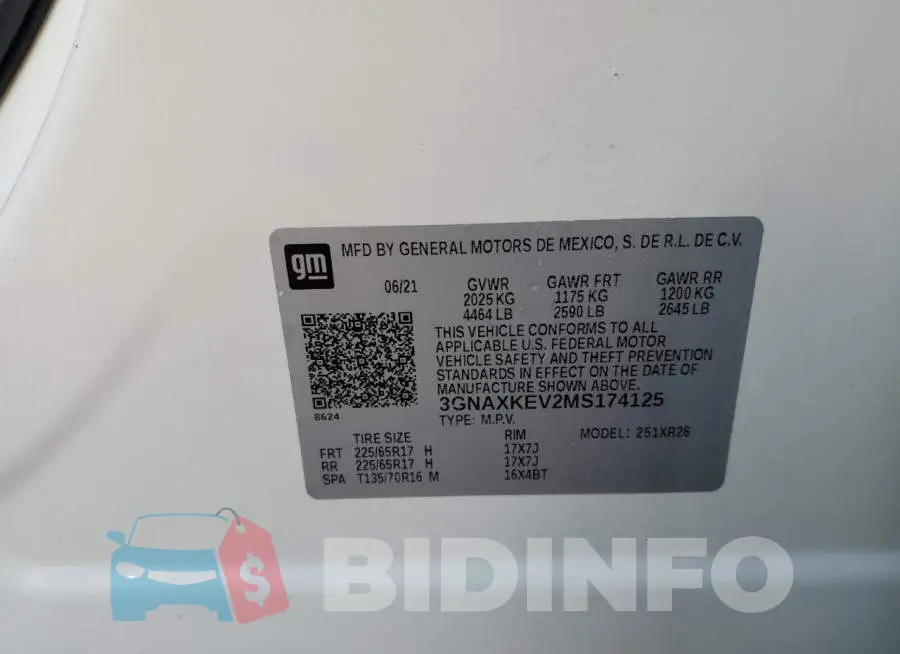 3GNAXKEV2MS174125 Photo# 10