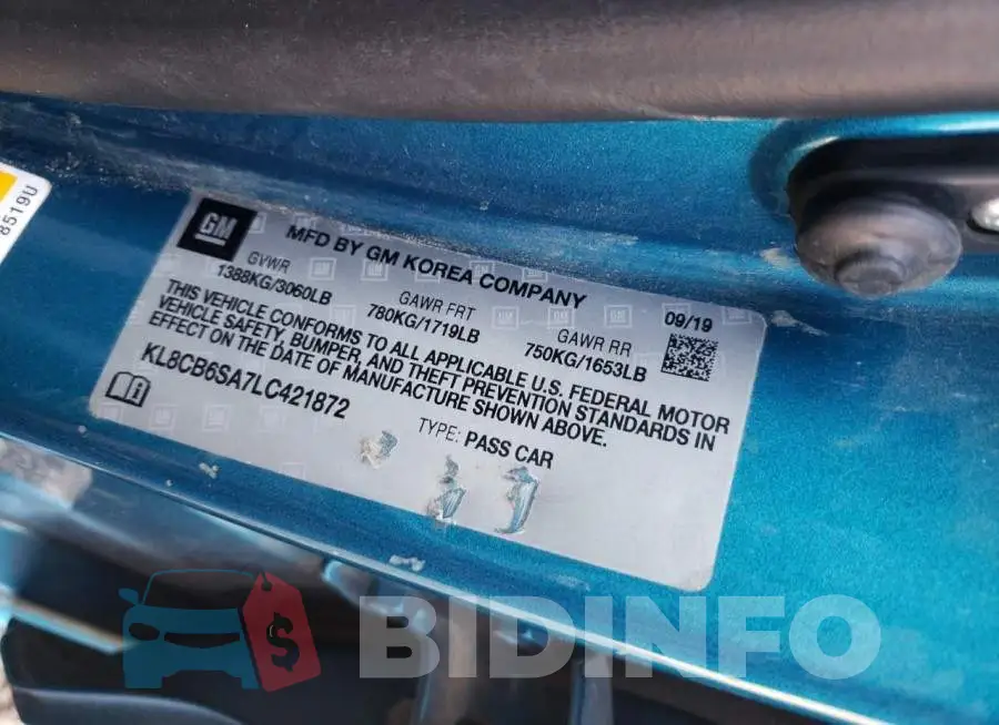 KL8CB6SA7LC421872 Photo# 10