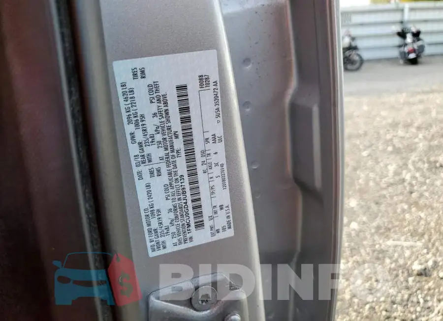 1FMCU0GD4JUB97139 Photo# 12