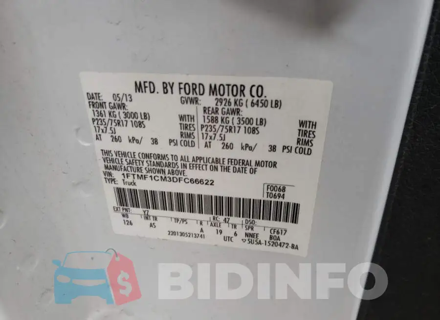 1FTMF1CM3DFC66622 Photo# 12