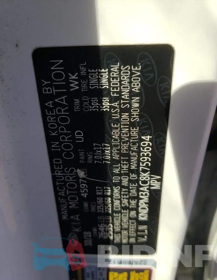 KNDPM3AC8K7593694 Photo# 13