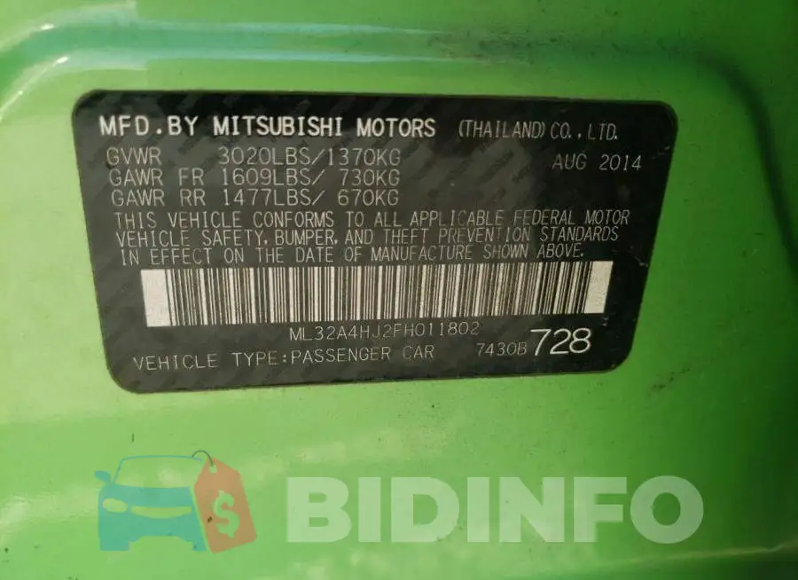 ML32A4HJ2FH011802 Photo# 10