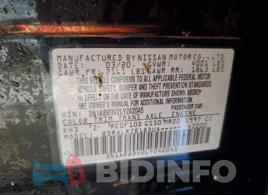 3N1AB8DV2LY242045 Photo# 10
