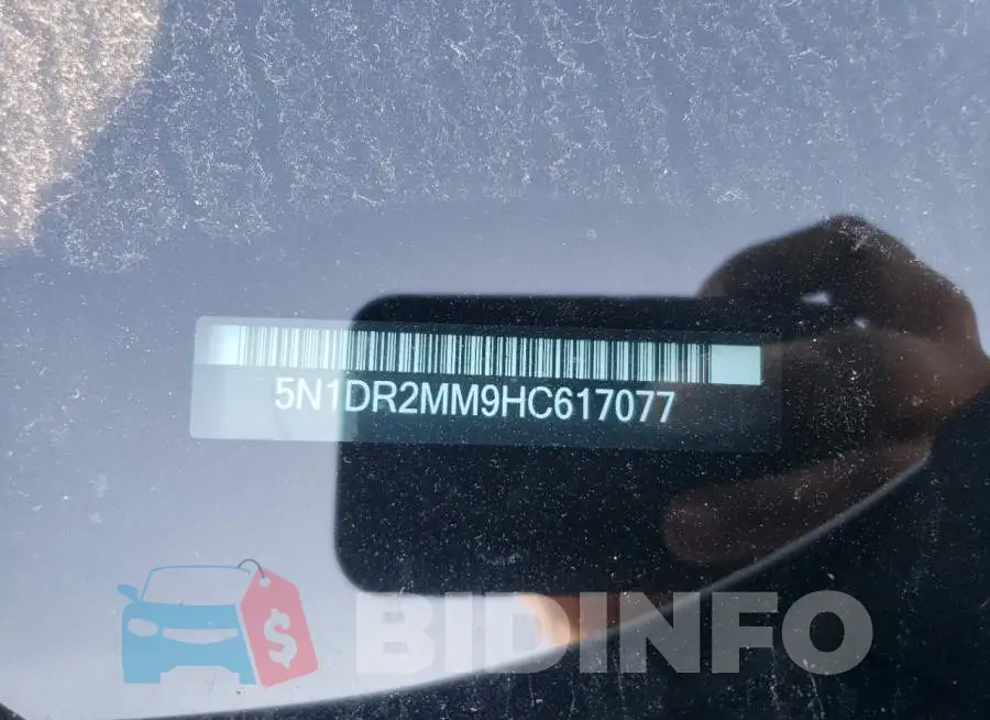 5N1DR2MM9HC617077 Photo# 10