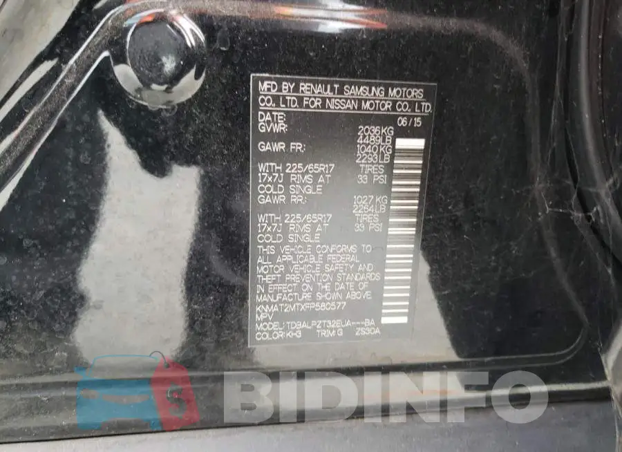 KNMAT2MTXFP580577 Photo# 10