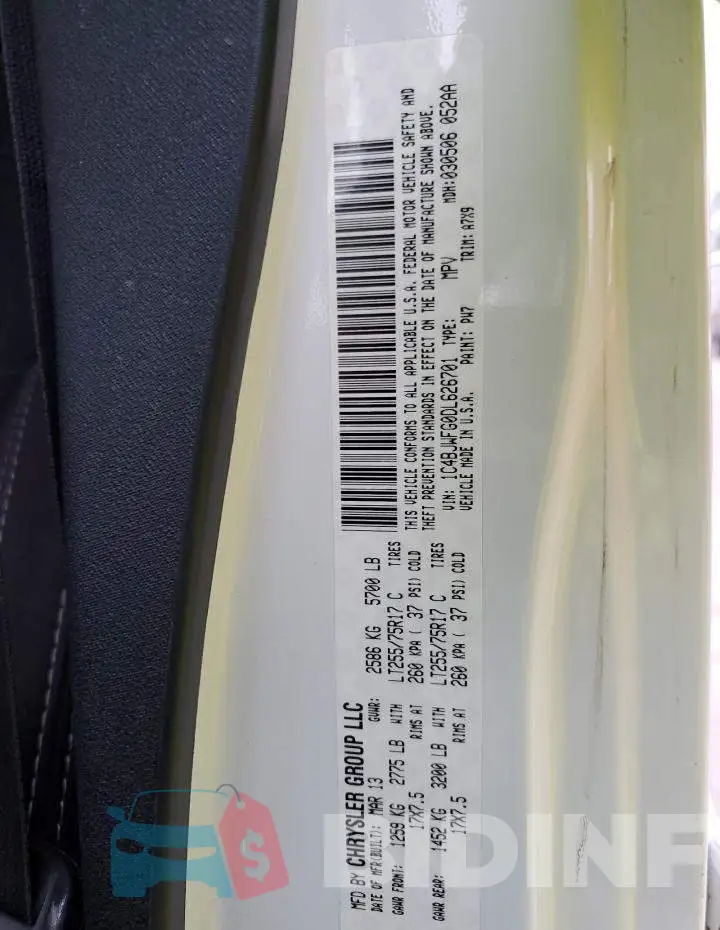 1C4BJWFG0DL626701 Photo# 10