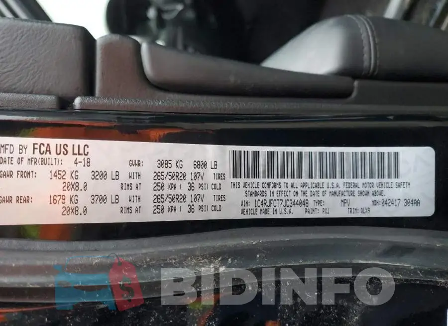 1C4RJFCT7JC344048 Photo# 14