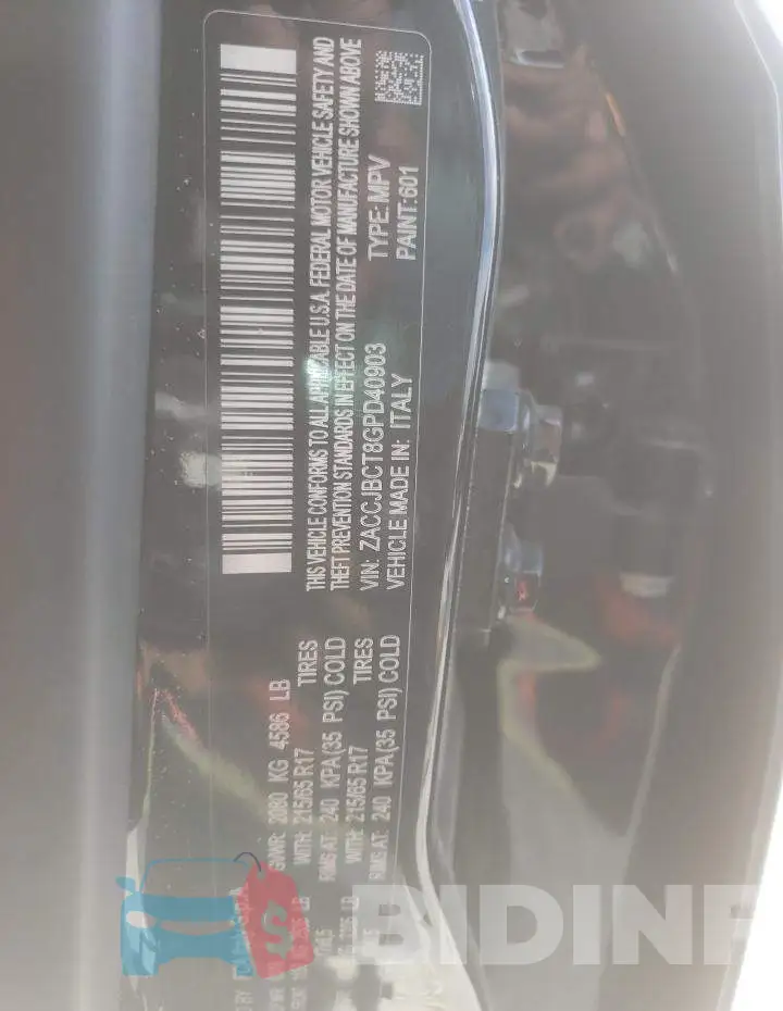 ZACCJBCT8GPD40903 Photo# 10