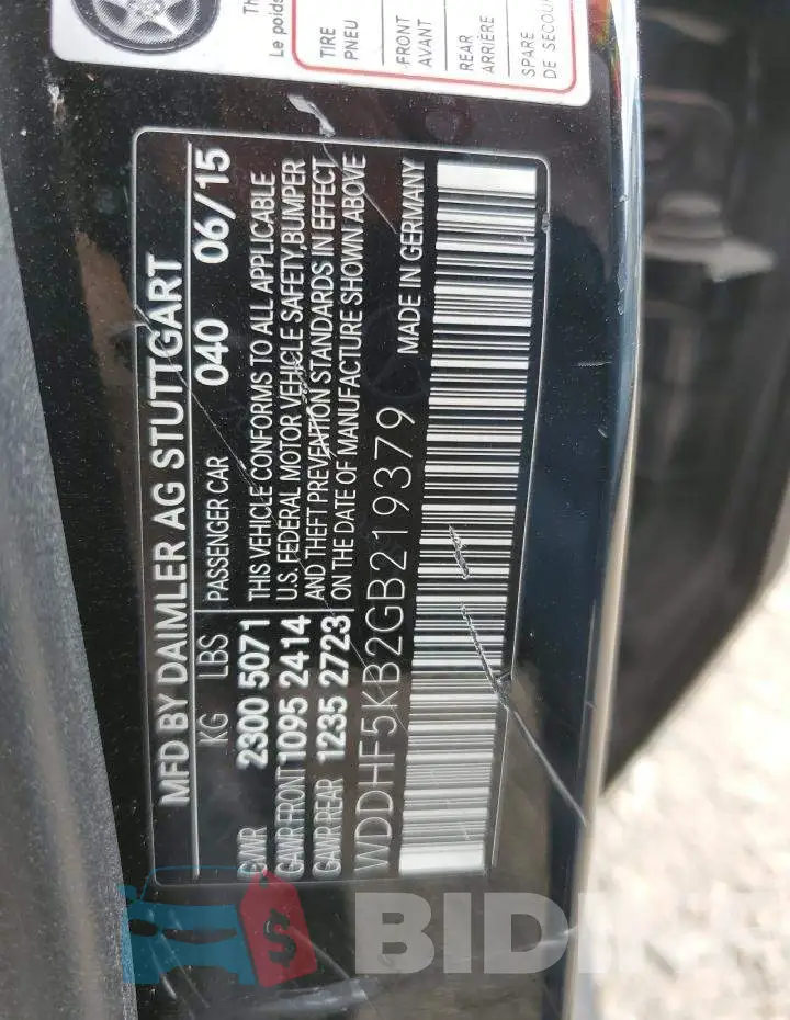 WDDHF5KB2GB219379 Photo# 10