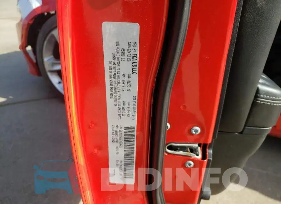 2C3CDXGJ6FH854525 Photo# 10
