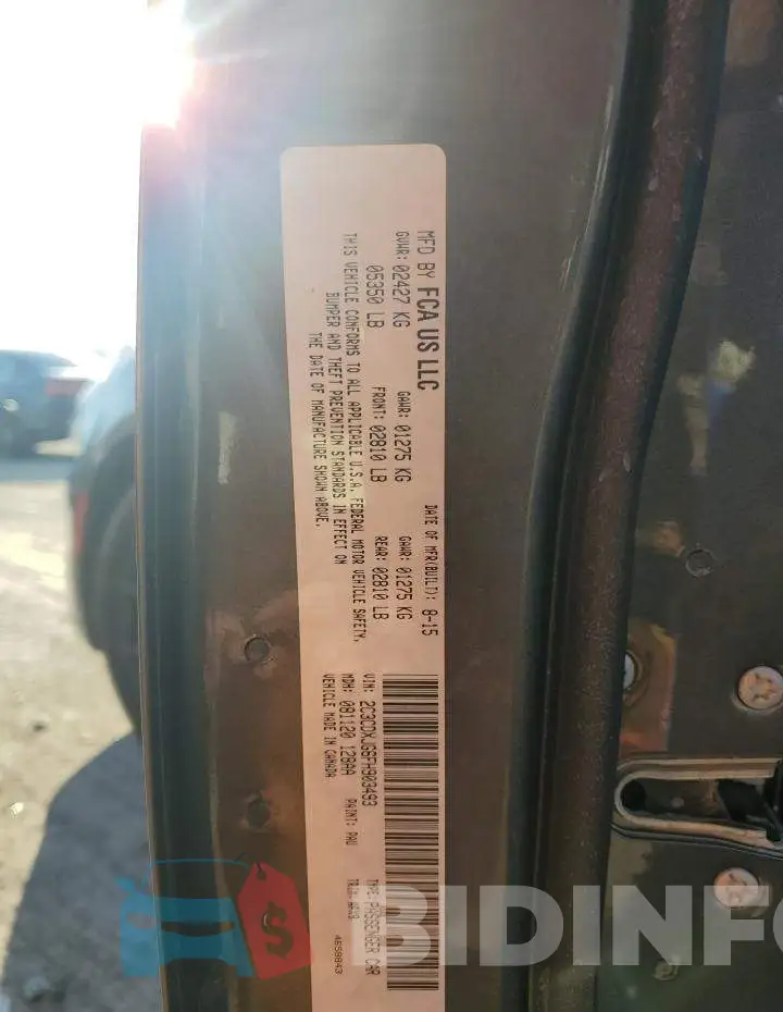 2C3CDXJG6FH903493 Photo# 12