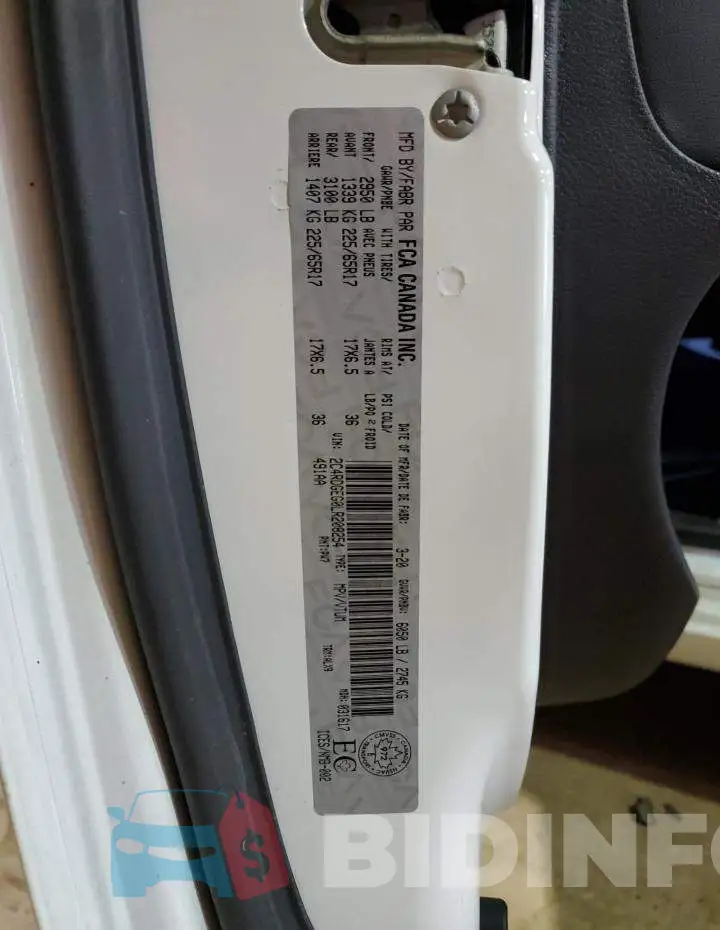 2C4RDGEG0LR208254 Photo# 13