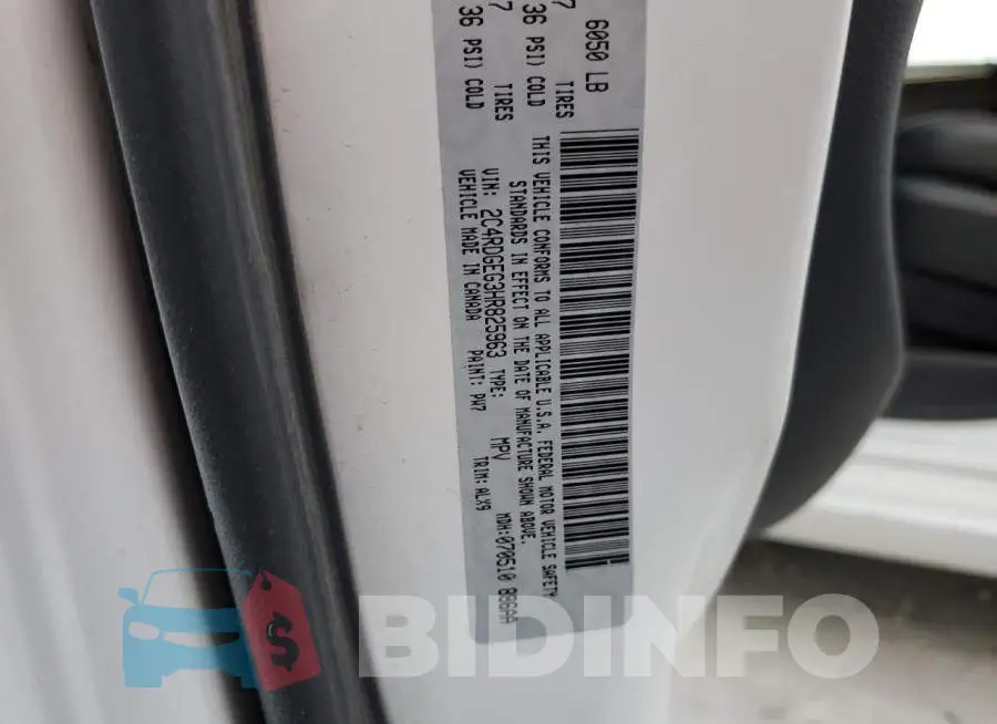2C4RDGEG3HR825963 Photo# 13