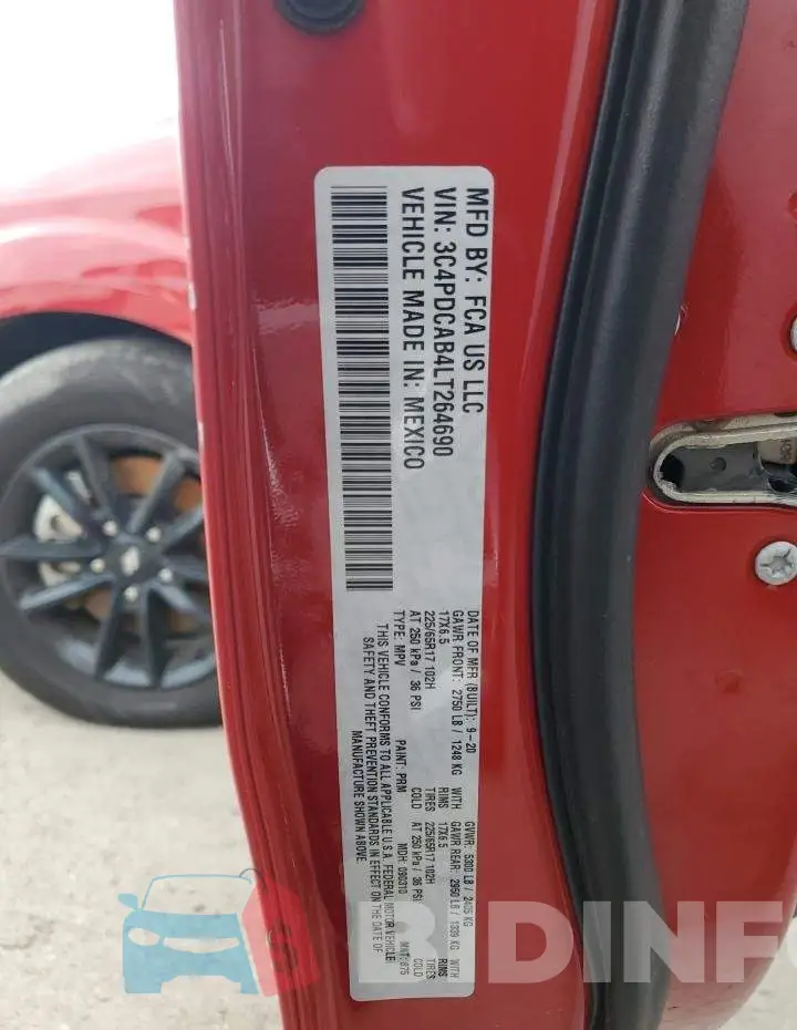 3C4PDCAB4LT264690 Photo# 13