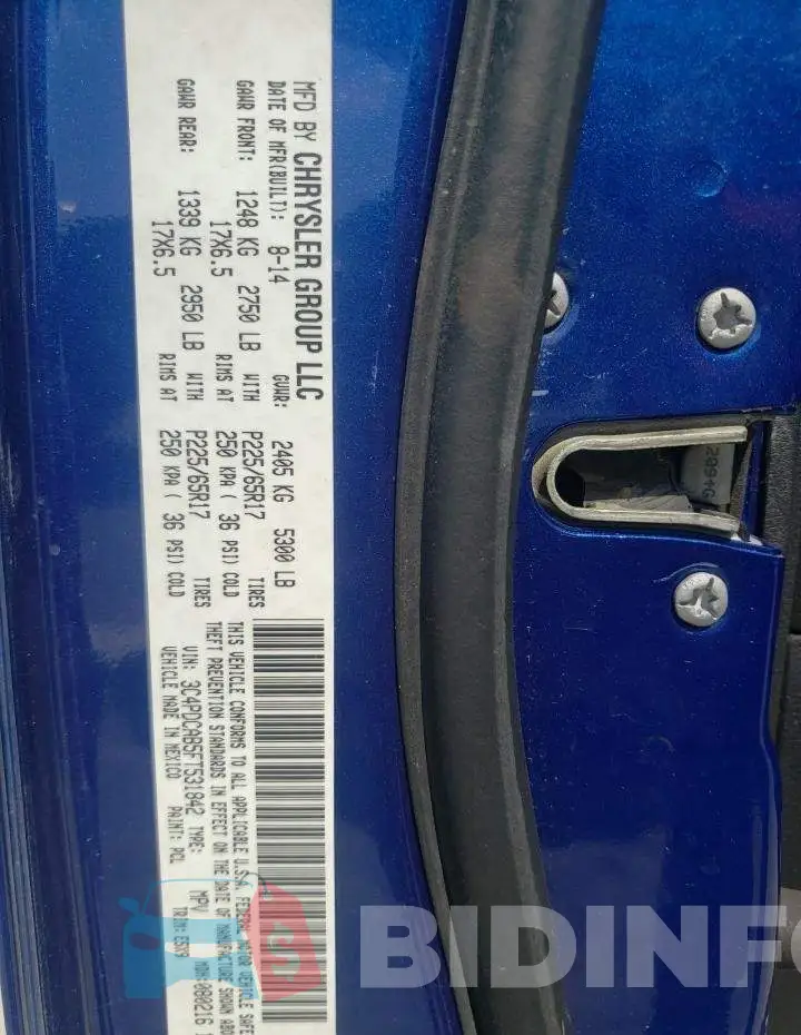3C4PDCAB5FT531842 Photo# 10