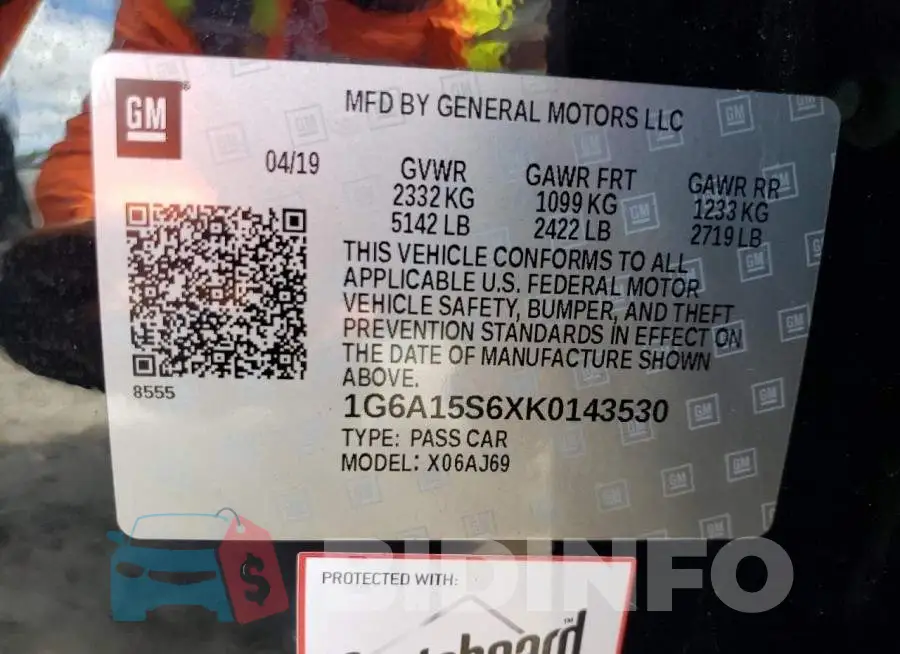 1G6A15S6XK0143530 Photo# 10