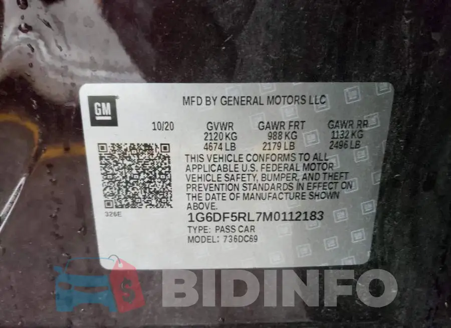 1G6DF5RL7M0112183 Photo# 10